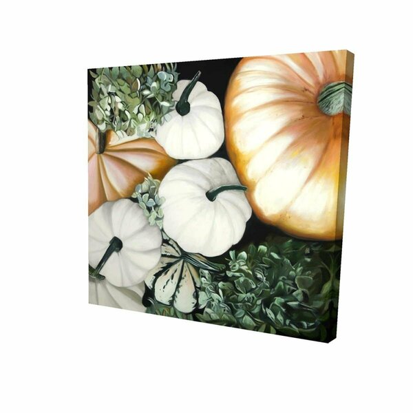 Begin Home Decor 16 x 16 in. Fall Pumpkins-Print on Canvas 2080-1616-GA121